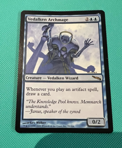 Vedalken Archmage - Mirrodin - MTG - Magic the Gathering - Image 1