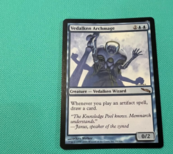 Vedalken Archmage - Mirrodin - MTG - Magic the Gathering - Image 2