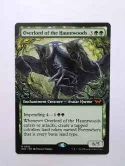 MTG Overlord of the Hauntwoods (DSK) Duskmourn: House of Horror Extended Regular - Image 1