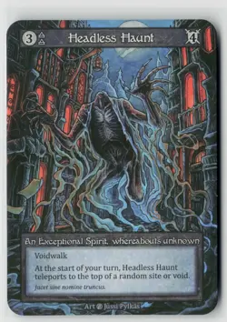 Sorcery Contested Realm Beta Headless Haunt x3 NM Exceptional - Image 1