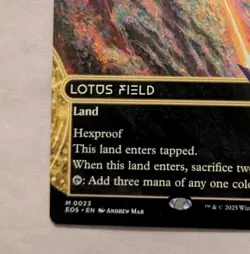 Lotus Field (0023) (Borderless) Edge of Eternities: Stellar Sights Regular - Image 3