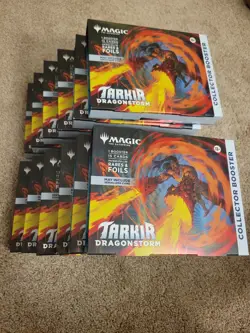 12x Tarkir Omega Collector Booster Pack Box Sealed Magic the Gathering MTG - Image 1