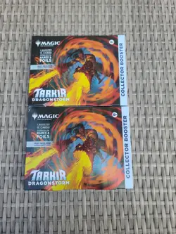 Tarkir Dragonstorm Omega Collector Booster Pack X 2 - Image 1