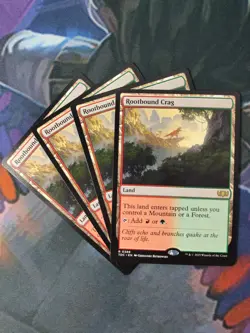 Rootbound Crag x 4 | 7% Off 2+ | Tarkir: Dragonstorm | NM | MTG - Image 1