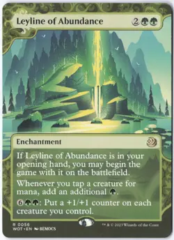 Leyline of Abundance R Wilds of Eldraine: Enchanting Tales 56 LP - Image 1