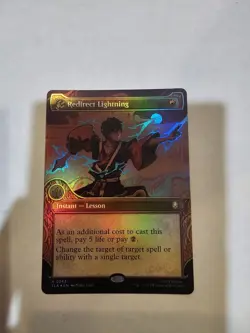 Redirect Lightning (Showcase) Avatar: The Last Airbender Foil - Image 1