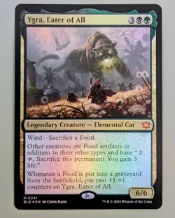 Ygra, Eater of All - Bloomburrow #241 Mythic Rare Foil - Near Mint - MtG - Image 1