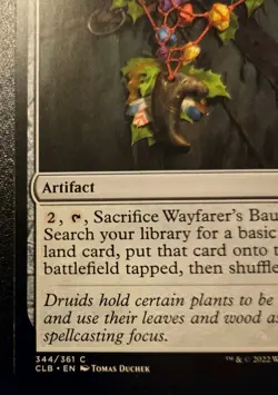 Wayfarer's Bauble 344/361 Common Battle For Baldur's Gate Magic: The Gathering - Image 4