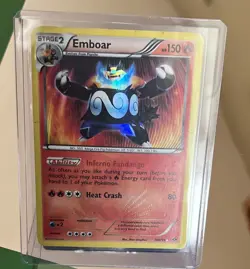 Emboar 100/99 - Secret Rare HP, English Pokemon Next Destinies 2012 - Image 1