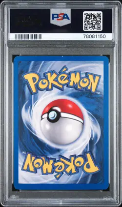 POKEMON 1ST EDITION NEO DISCOVERY HOLO UMBREON 13/75 PSA 8 TAIL 🌀 SWIRL - Image 3