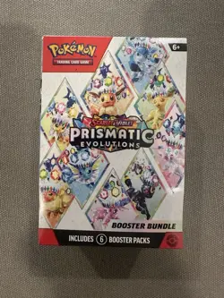 *NEW / FACTORY SEALED* Pokemon TCG S&V: Prismatic Evolutions Booster Bundle - Image 1