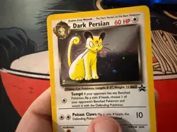 Pokemon TCG - Dark Persian ⭐Black Star Promo⭐ #17 Holo✨Near Mint - Image 2