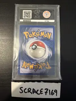 1999 Base Set 1st Edition Machamp Pokemon Ace Graded Near Mint 7 - Image 2