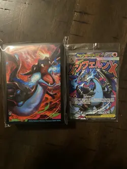 Sealed Charizard Promos With Sleeves Pokemon #1 Phantasmal Flames UPC - Image 1