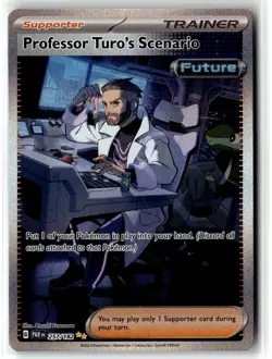 Professor Turo's Scenario ⭐ 257/182 Holo Paradox Rift Pokemon NM - Image 1