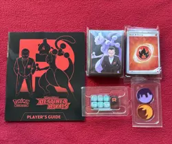 Pokemon Destined Rivals ETB Accessories Dice, Sleeves, Markers, Guide, Energies - Image 1