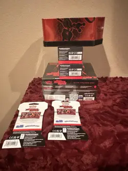 Pokemon TCG Destined Rivals Bundle, ETB, 2 BB, 2 Packs, 1 Mega tin - Image 5
