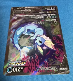 💧 VAPOREON V 💧 2021 Pokemon Sword Shield PREMIUM COLLECTION SWSH181 Promo 📈 - Image 4