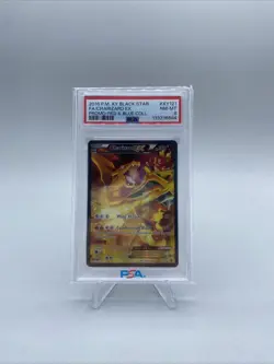 2016 Pokemon Xy Charizard Ex Full Art Black Star Promo #XY121 Psa 8 - Image 1