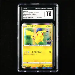 CGC 10 GEM MINT 2022 Pokemon JPN Pikachu 028/071 R - Image 1