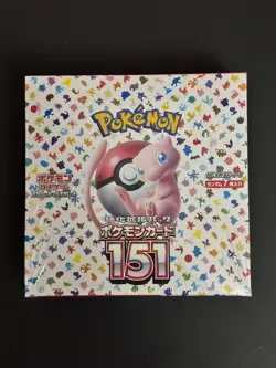 Pokemon TCG Japanese 2023 Scarlet & Violet 151 Booster Box New and Sealed - Image 1