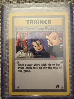Pokemon TCG Here Comes Team Rocket! 71/82 WOTC 2000 MP Vintage Non Holo - Image 1