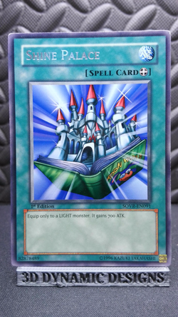 | Yugioh Shine Palace SOVR-EN091 1st Edition Rare Stardust Overdrive NM- 🔥 | - Image 1