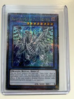 RA04-EN051 Blue-Eyes Chaos MAX Dragon Alt Art Quarter Century Secret Rare YuGiOh - Image 1