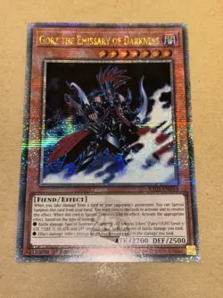 Gorz The Emissary Of Darkness RA03-EN210 Quarter Century Secret Rare YuGiOh! NM - Image 1
