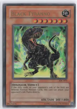 Yugioh - Black Tyranno IOC-075 Unlimited - Invasion of Chaos - Image 1