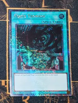 YUGIOH Giant Trunade (RA03-EN097) Quarter Century Secret Rare 1st Edition NM - Image 1