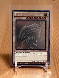 Yugioh Blue-Eyes White Dragon Ghost From The Past 2nd Haunting 1st Edition LP - Image 1