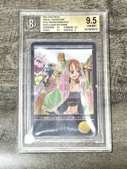 2001 One Piece Nami & Vivi Visual Adventure #135 BGS 9.5 - Gem Mint - Image 1