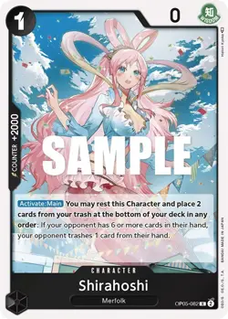 Shirahoshi - OP05-082 - Awakening of the New Era - One Piece Card Game - Image 1