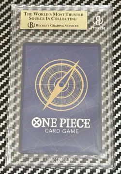 2024 One Piece The Best Premium Booster P-014 Koby Jolly Roger Foil BGS 9.5 Card - Image 2