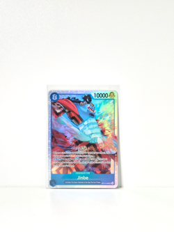 One Piece English Jinbe OP14-049 SR The Azure Sea's Seven Super Rare - Image 1