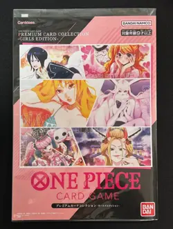 ONE PIECE Card Game Premium Collection Girls Edition Japanese Set of 6 Sealed - Image 1