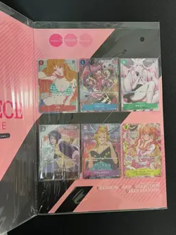ONE PIECE Card Game Premium Collection Girls Edition Japanese Set of 6 Sealed - Image 5