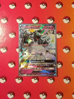 Pokemon Alolan Ninetales GX Lost Thunder 132/214 Ultra Rare Holo Card NEAR MINT* - Image 2