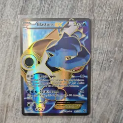 Blastoise EX 142/146 Full Art Ultra Rare XY Base Set Pokemon Card Ultra Rare - Image 1