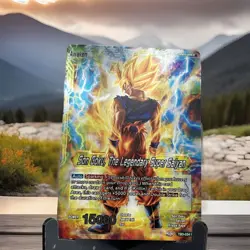Dragonball Super Leader Card Son Goku the Legendary Super Saiyan TB3-034 UC Foil - Image 1
