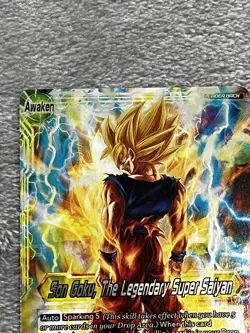 Dragonball Super Leader Card Son Goku the Legendary Super Saiyan TB3-034 UC Foil - Image 4