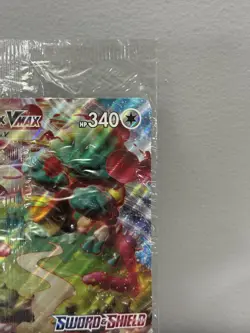 Pokemon TCG Snorlax VMAX Sword & Shield 142/202 Promo Jumbo Card - Image 3