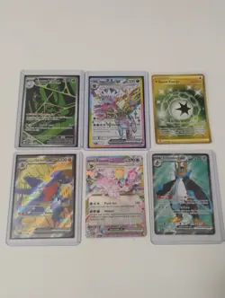 Pokemon Espeon Ex/Gold Secret Rare/Illustration Rare/Full Art Holo Cards - Image 1