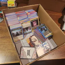 Opened Case of Union Arena Demon Slayer Cards, Lot has 3000 Cards, holos, foils - Image 1