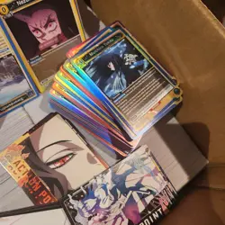 Opened Case of Union Arena Demon Slayer Cards, Lot has 3000 Cards, holos, foils - Image 2