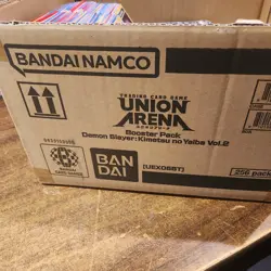 Opened Case of Union Arena Demon Slayer Cards, Lot has 3000 Cards, holos, foils - Image 4