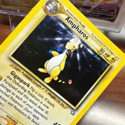 Ampharos 1/111 Neo Genesis Holo Rare Vintage Pokemon TCG Card LP Condition - Image 3
