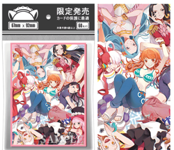 60pcs Trading Card ONE PIECE Hancock Nami Robin Family OPCG Card Sleeves 67X92mm - Image 2