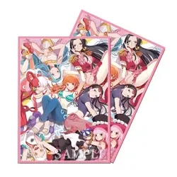 60pcs Trading Card ONE PIECE Hancock Nami Robin Family OPCG Card Sleeves 67X92mm - Image 4